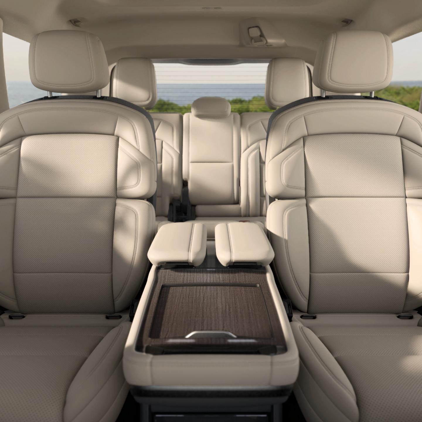 The captivating interior design inside the spacious 2027 Lincoln Navigator® SUV