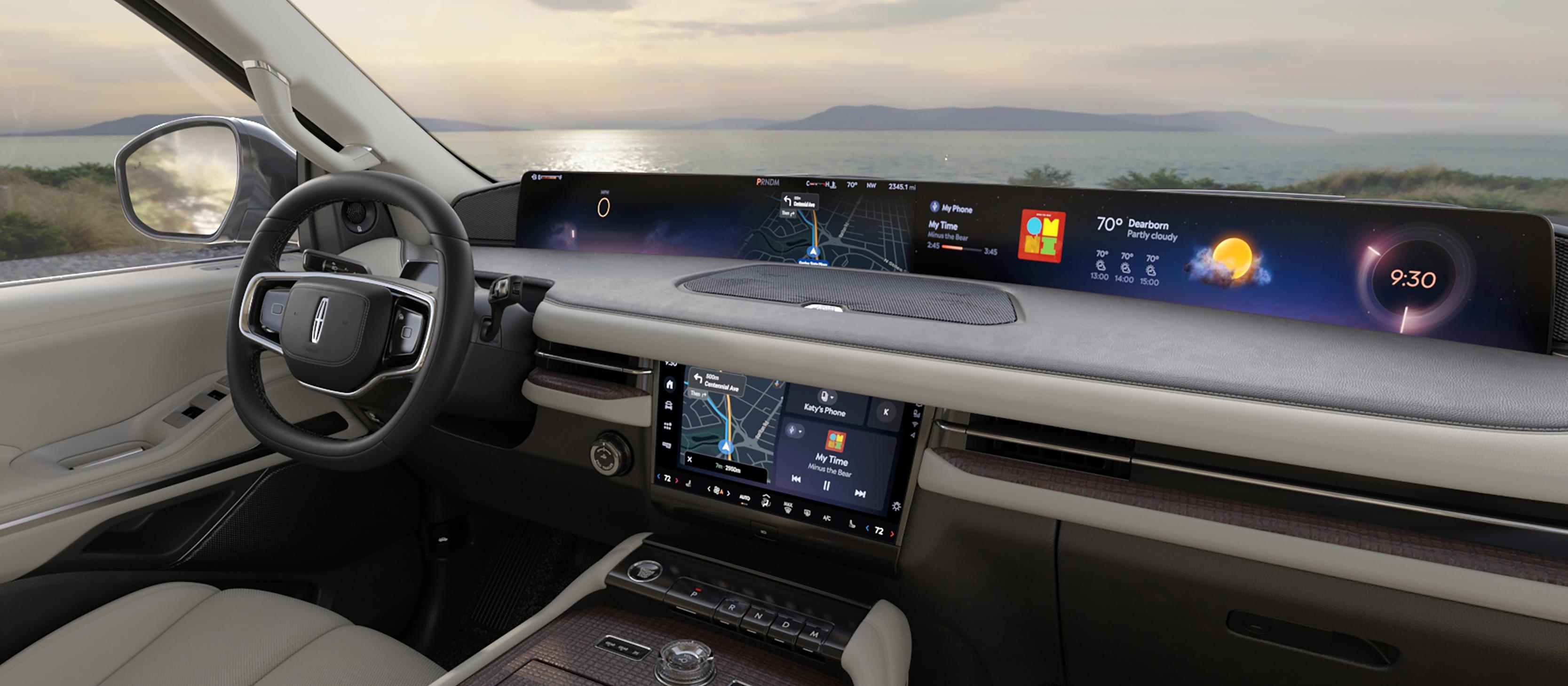 The interior of a 2027 Lincoln Navigator® Reserve model
