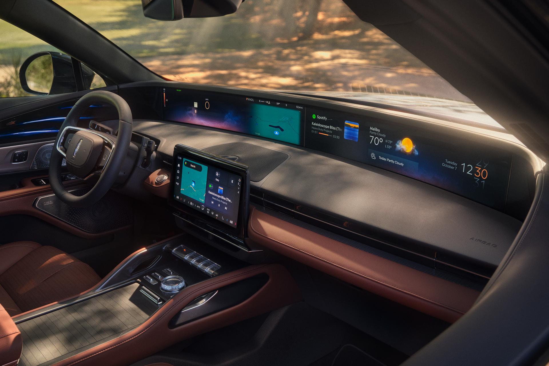 2026 Lincoln Nautilus interior shown